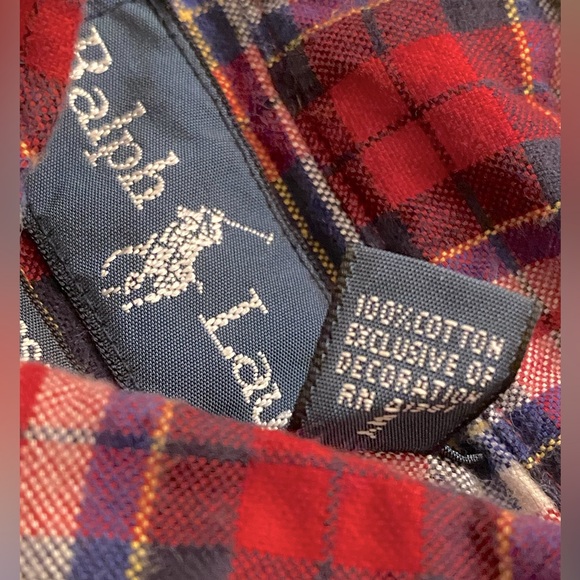 Ralph Lauren Polo Men’s Long Sleeve Plaid Shirt Classic Fit Authentic - Picture 13 of 13